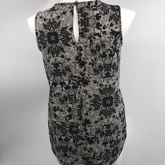 Disney Alice through looking glass floral sleeveless hi lo top - Picture 6 of 6